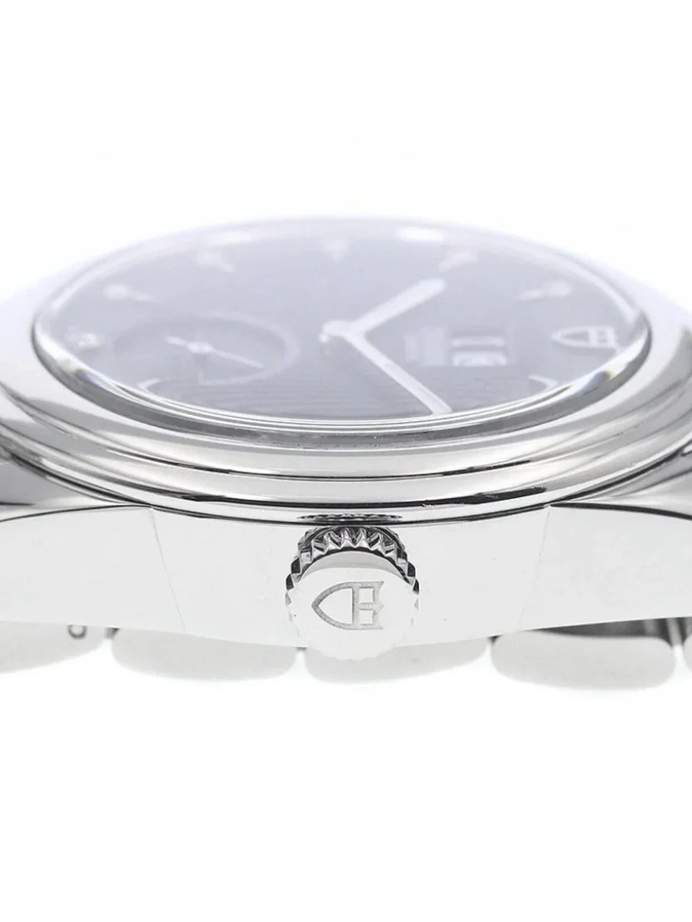 TUDOR Glamour 57100 Double date black Dial Automatic Men's Watch_956334